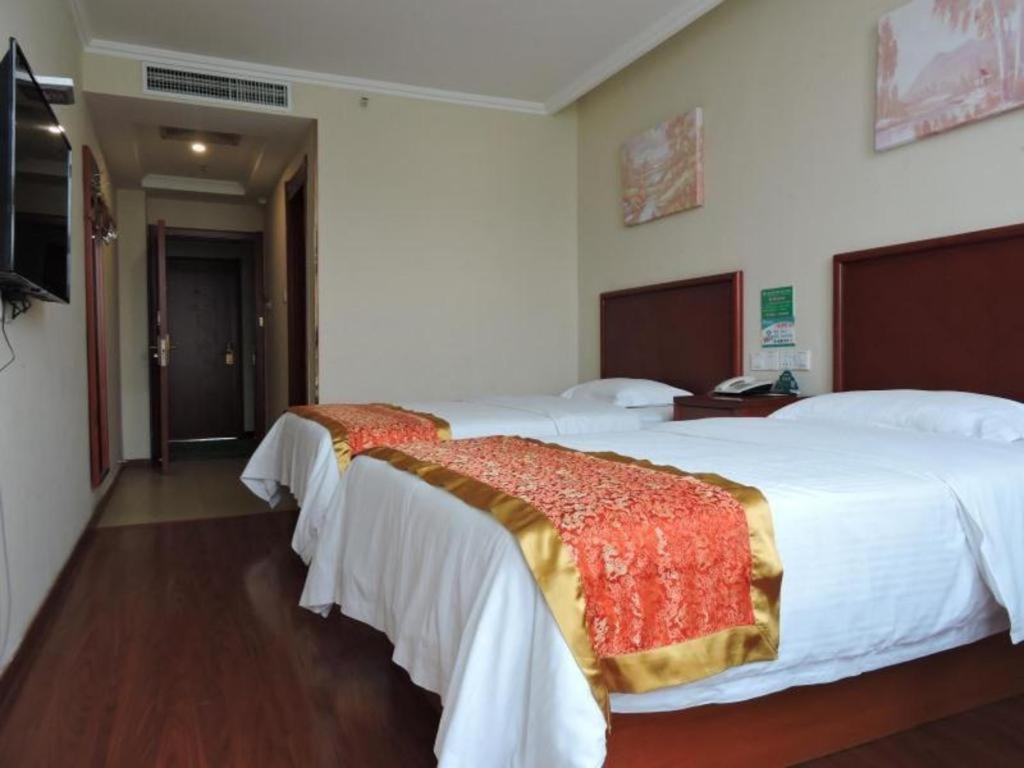 Greentree Inn Linyi Feixian Jianshe Road Express Hotel Экстерьер фото