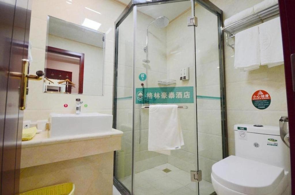 Greentree Inn Linyi Feixian Jianshe Road Express Hotel Экстерьер фото