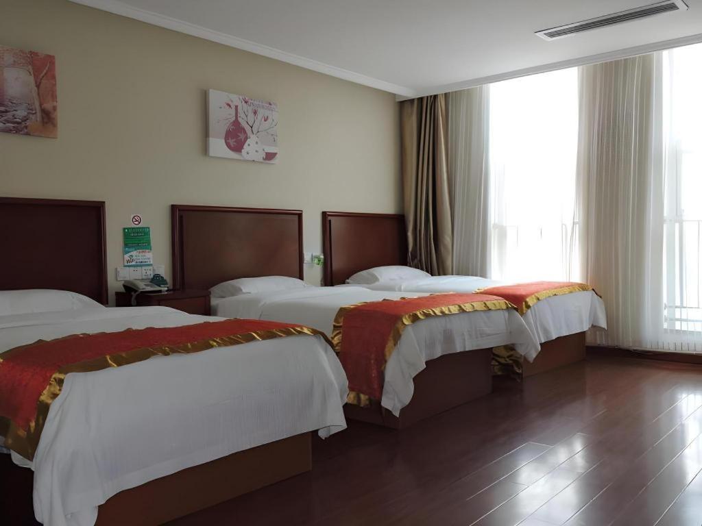 Greentree Inn Linyi Feixian Jianshe Road Express Hotel Экстерьер фото